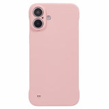 iPhone 16 Plus Plastik Cover Uden Sider - Pink