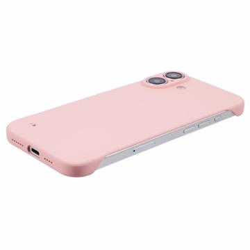 iPhone 16 Plus Plastik Cover Uden Sider - Pink