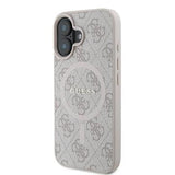 iPhone 16 Plus Guess 4G farvet ringcover - MagSafe-kompatibel - Pink