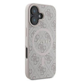iPhone 16 Plus Guess 4G farvet ringcover - MagSafe-kompatibel - Pink