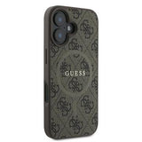 iPhone 16 Plus Guess 4G farvet ringcover - MagSafe-kompatibel - brun