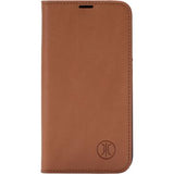 iPhone 16 Plus JT Berlin BookCase Tegel Flip Lædercover - Cognac