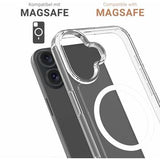 iPhone 16 Plus JT Berlin Pankow Clear MagSafe Cover - Gennemsigtig