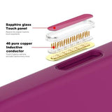 iPhone 16 Plus Liquid Silikone Cover - MagSafe Kompatibel - Lilla