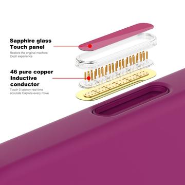 iPhone 16 Plus Liquid Silikone Cover - MagSafe Kompatibel - Lilla