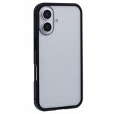 iPhone 16 Plus Magnetisk Cover med Hærdet Glas - Privatliv