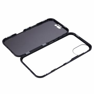 iPhone 16 Plus Magnetisk Cover med Hærdet Glas - Privatliv