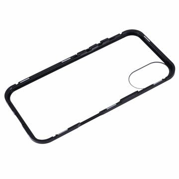 iPhone 16 Plus Magnetisk Cover med Hærdet Glas - Privatliv