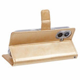 iPhone 16 Plus Mercury Goospery Blue Moon Pung etui - Guld