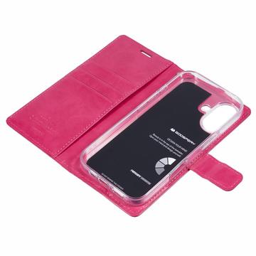 iPhone 16 Plus Mercury Goospery Blue Moon Pungetui - Hot Pink
