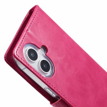 iPhone 16 Plus Mercury Goospery Blue Moon Pungetui - Hot Pink