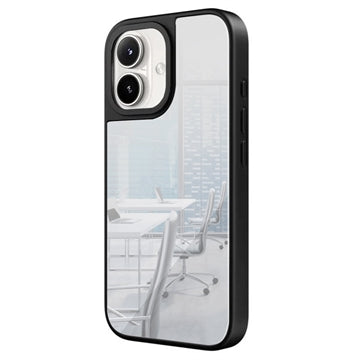 iPhone 16 Plus Spejl Cover - MagSafe-kompatibel - Sort