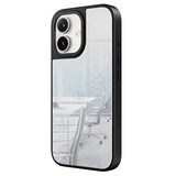 iPhone 16 Plus Spejl Cover - MagSafe-kompatibel - Sort