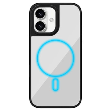 iPhone 16 Plus Spejl Cover - MagSafe-kompatibel - Sort