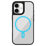 iPhone 16 Plus Spejl Cover - MagSafe-kompatibel - Sort