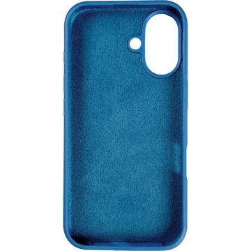 iPhone 16 Plus Nudient Base Silikone Cover - Blå