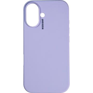 iPhone 16 Plus Nudient Base Silikone Cover - Lilla