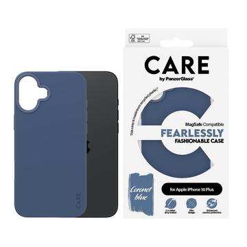 iPhone 16 Plus PanzerGlass Care Fearlessly Fashionable Cover - MagSafe-kompatibel - Blå