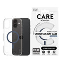 iPhone 16 Plus PanzerGlass Care Transparent Urban Combat Cover - MagSafe-kompatibel - Blå