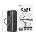 iPhone 16 Plus PanzerGlass Care Transparent Urban Combat Cover- MagSafe-kompatibel - Grøn