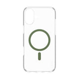 iPhone 16 Plus PanzerGlass Care Transparent Urban Combat Cover- MagSafe-kompatibel - Grøn