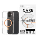 iPhone 16 Plus PanzerGlass Care Transparent Urban Combat Cover - MagSafe-kompatibel - Fersken