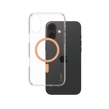 iPhone 16 Plus PanzerGlass Care Transparent Urban Combat Cover - MagSafe-kompatibel - Fersken