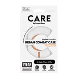 iPhone 16 Plus PanzerGlass Care Transparent Urban Combat Cover - MagSafe-kompatibel - Fersken