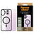 iPhone 16 Plus PanzerGlass HardCase MagSafe-kompatibel Cover - sort / gennemsigtig