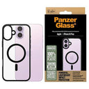 iPhone 16 Plus PanzerGlass HardCase MagSafe-kompatibel Cover - sort / gennemsigtig