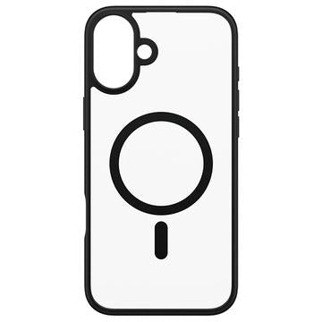 iPhone 16 Plus PanzerGlass HardCase MagSafe-kompatibel Cover - sort / gennemsigtig