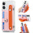 iPhone 16 Plus plastiketui CY1 - kortplads, armbånd, støtte - Pink