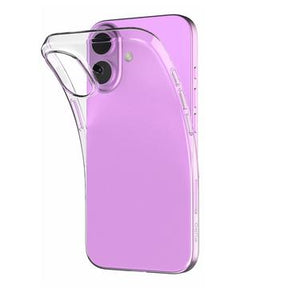 iPhone 16 Plus Puro 0.3 Nude TPU Cover - Gennemsigtig