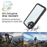 iPhone 16 Plus Redpepper FS IP68 Vandtæt Cover - Sort