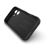 iPhone 16 Plus Rugged TPU Cover - Lysegrå