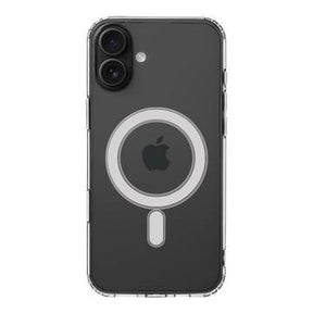 iPhone 16 Plus Tactical MagForce Hybrid Cover - Gennemsigtig