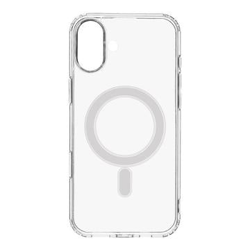iPhone 16 Plus Tactical MagForce Hybrid Cover - Gennemsigtig