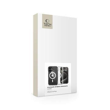 iPhone 16 Plus Tech-Protect Flexair Magnetisk Hybrid Cover - Gennemsigtig