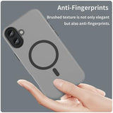 iPhone 16 Plus UltraGuard Matte MagSafe Cover - Sort
