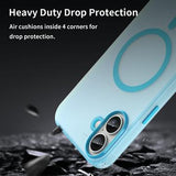 iPhone 16 Plus UltraGuard Matte MagSafe Cover - Blå