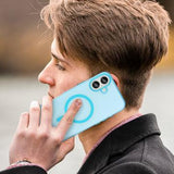 iPhone 16 Plus UltraGuard Matte MagSafe Cover - Blå