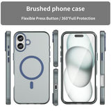 iPhone 16 Plus UltraGuard Matte MagSafe Cover - mørkeblå
