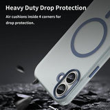 iPhone 16 Plus UltraGuard Matte MagSafe Cover - mørkeblå