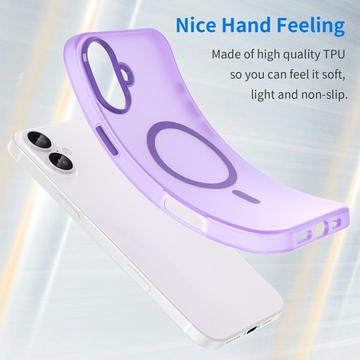 iPhone 16 Plus UltraGuard Matte MagSafe Cover - Mørk lilla