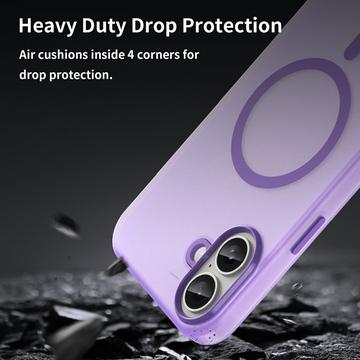 iPhone 16 Plus UltraGuard Matte MagSafe Cover - Mørk lilla