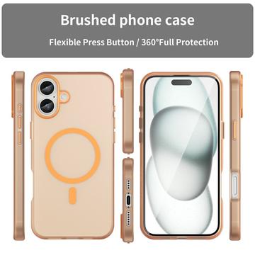 iPhone 16 Plus UltraGuard Matte MagSafe Cover - Orange