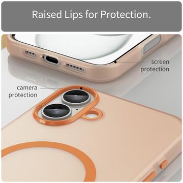 iPhone 16 Plus UltraGuard Matte MagSafe Cover - Orange