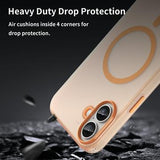 iPhone 16 Plus UltraGuard Matte MagSafe Cover - Orange