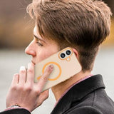 iPhone 16 Plus UltraGuard Matte MagSafe Cover - Orange