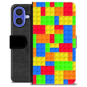 iPhone 16 Premium Flip Cover med Pung - Klodser